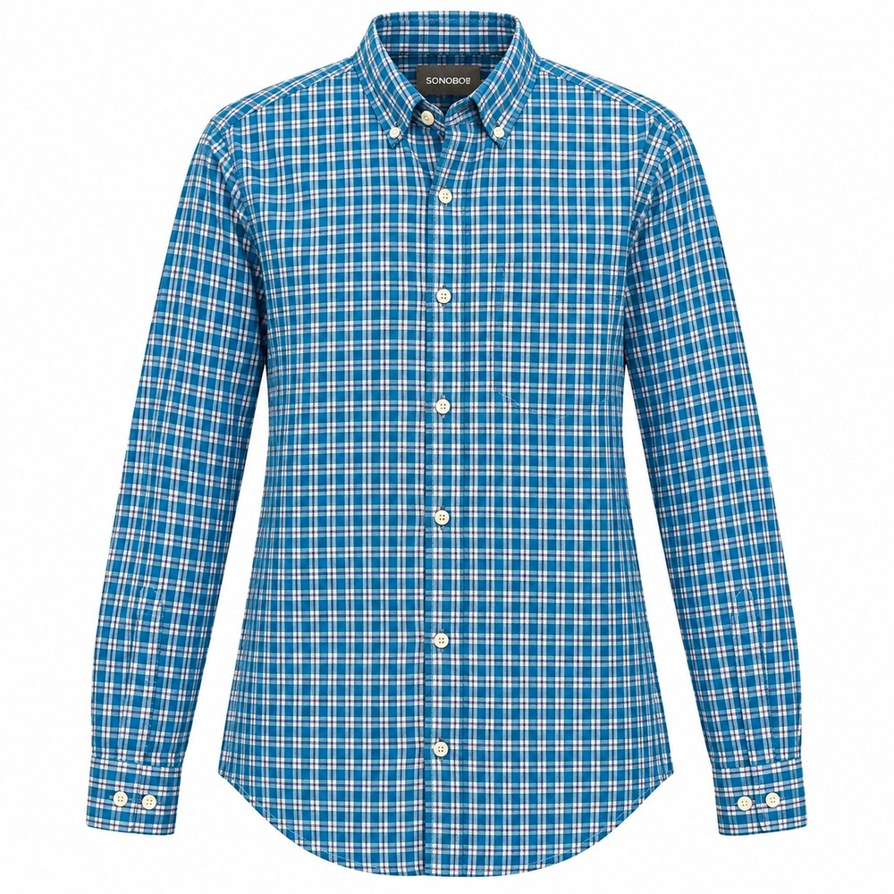 Bonobos Old Money Plaid Button Down Shirt Mens S Long Preppy Coastal Grandadcore